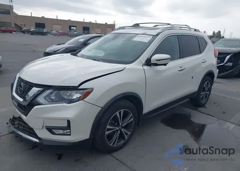 2020 Nissan Rogue Sv Intelligent Awd z USA, uszkodzony, nr VIN JN8AT2MV7LW110210